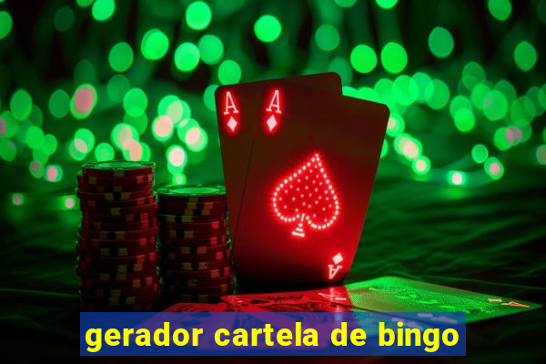 gerador cartela de bingo